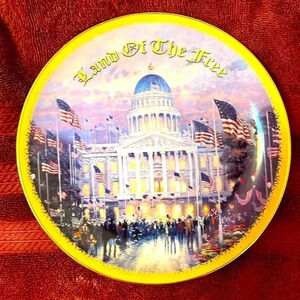 Flags over the Capitol by Thomas Kincaid 2002